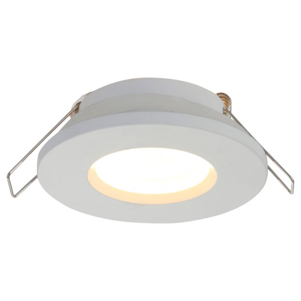 Inbouwspot Pélite Spot 2488W witte badkamerspot Ø10 cm