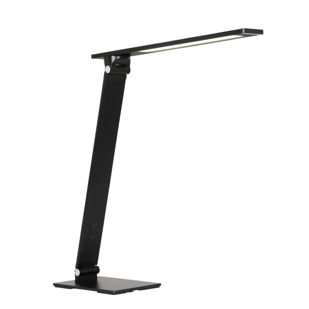 Tafellamp Serenade 2684ZW zwarte LED bureaulamp verstelbaar