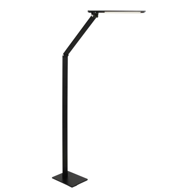 Vloerlamp Serenade 2685ZW zwarte LED leeslamp verstelbaar
