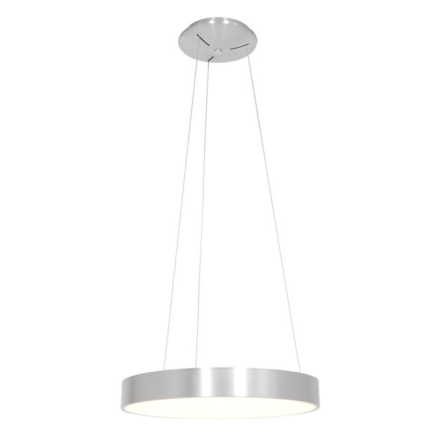 Hanglamp Ringlede 2695ZI Zilver rond 48cm