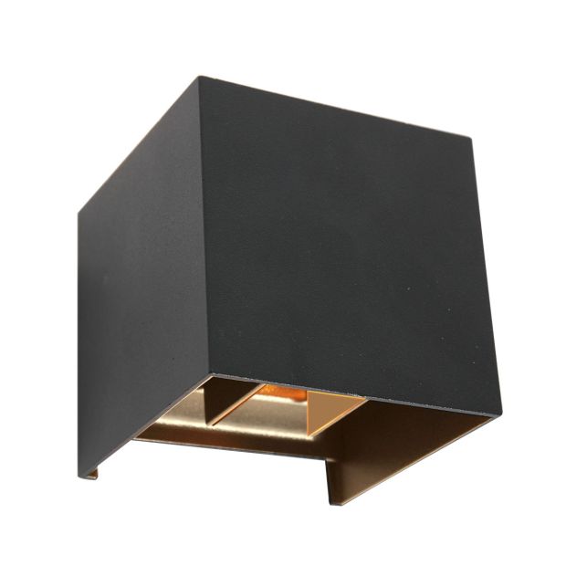 Buitenlamp Logan 2728ZW - sensorlamp met verstelbaar lichtbeeld