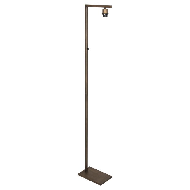 Vloerlamp Stang 2997BR, bronzen basis voor sfeervol maatwerk