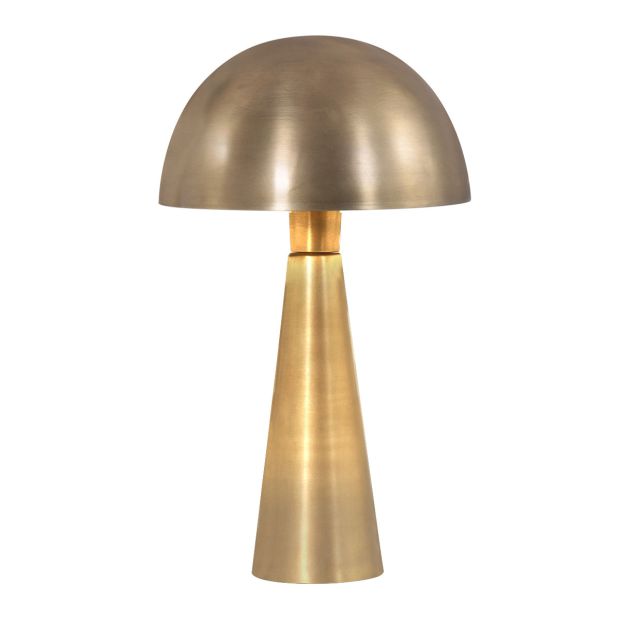Tafellamp Belleron 3306BR – bronzen paddenstoel lamp met E27