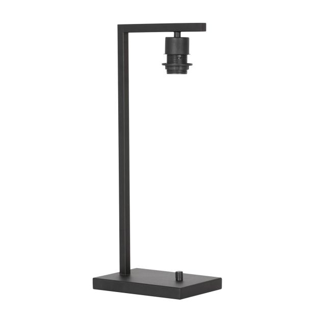 Tafellamp Stang 3332ZW – zwarte metalen lamp zonder kap