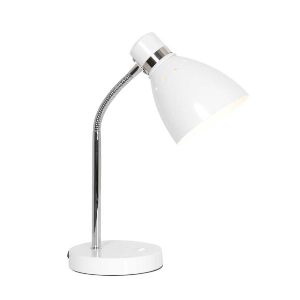 Tafellamp Spring 3391W wit met E27 fitting