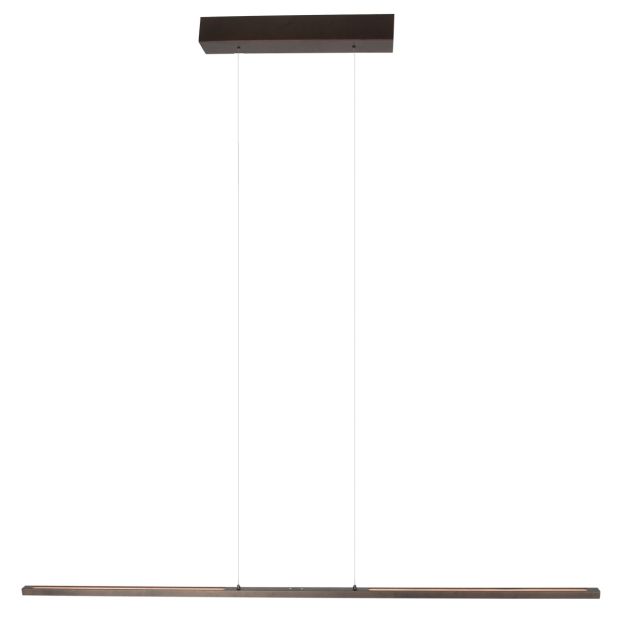 Hanglamp Bande 3995CA cacao - warm bruine hanglamp 150cm breed met cable lift