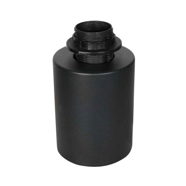 Schwarze Tischlampe/Sockel Bloeba 4128ZW mit E27-Fassung