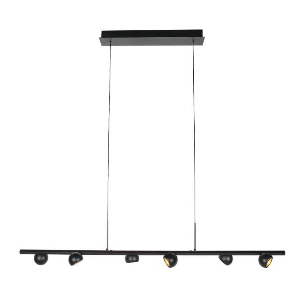hanglamp Marcadore 4137ZW  120cm breed 6 lichts