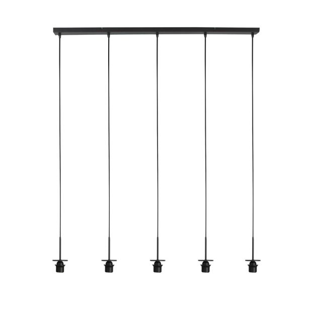 HaloSwap 4221ZW – Black linear pendant light with endless creative possibilities