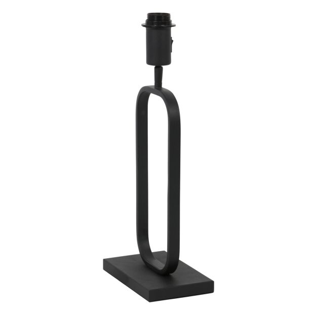 Zwarte tafellamp Stang 4739ZW metalen design zonder kap