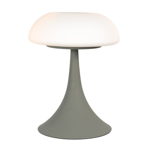 Tafellamp Ancilla opaal glas 2 x E1