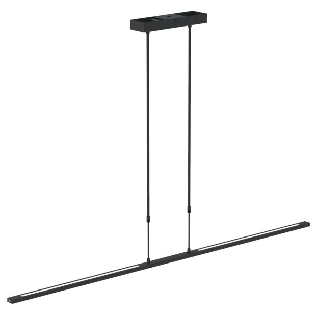 Hanglamp Zelena 7971ZW zwarte LED lamp met instelbaar licht