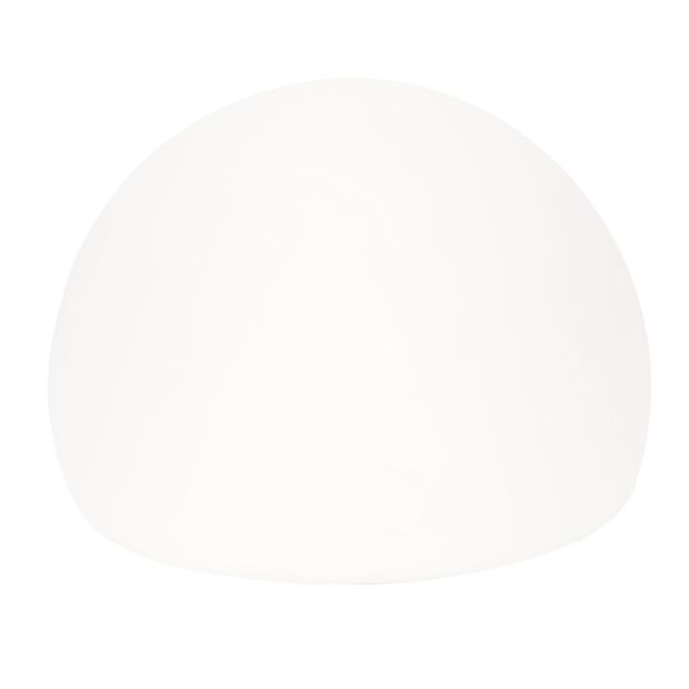 Witte glasbol I14133S Ø18 cm 