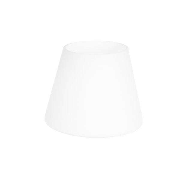 Witte glaskelk I14139S Ø14 cm 