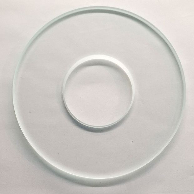 Runde transparente Glas I14514S Ø14 cm