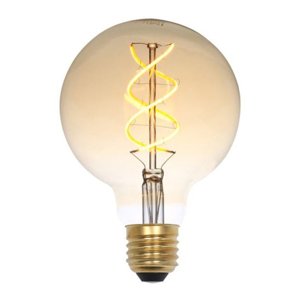 Led filament lichtbron I14980S met E27 fitting - dimbaar - 1800K - 4W - 250 Lumen