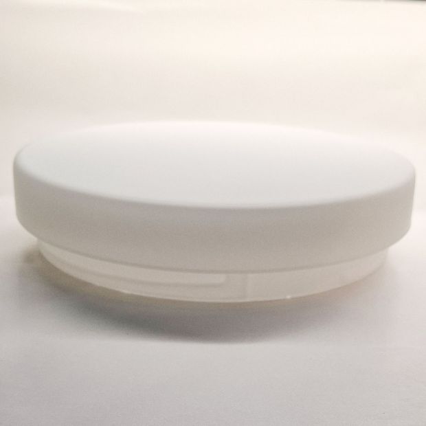 Melkwit glas I15284S – Ø 28 cm