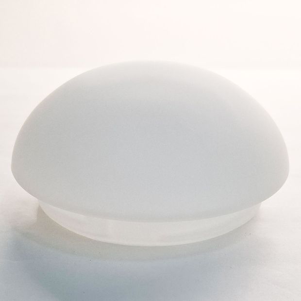 Melkwit glas I15285S – Ø 17 cm