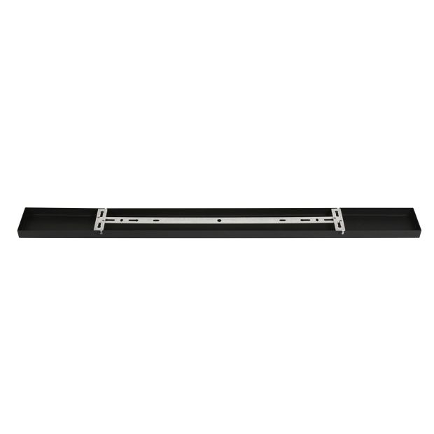 Plafondplaat Mountline I15293S Zwart 100 x 9 x 2,5 cm met ophangbeugel