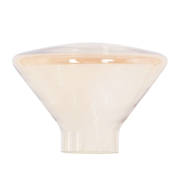 Bernsteinfarbenes Glas I15326S – Ø26 cm, H15 cm für Ambiance 3401ME
