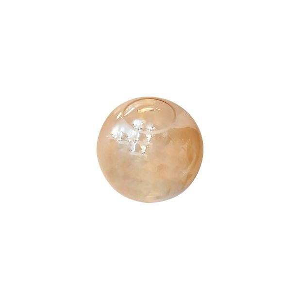 2730 Glas Kugel amber 15cm