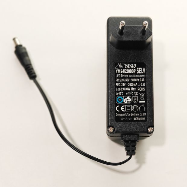 Stekkerdriver I15357S – 24V, 2A, 48W voor Daphne 3392ST en 3392ZW