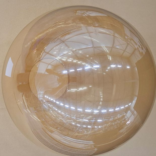 Glasbol I15446S – Ø40 cm amberkleurig voor Bollique 4186ME