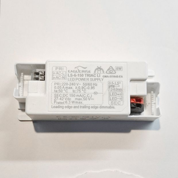Driver encastré I15449S – 6W, 150mA pour rétroéclairage Flady