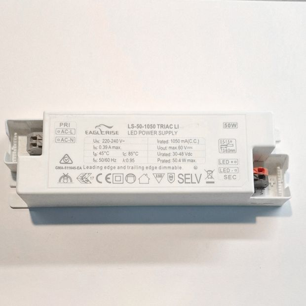 Inbouwtreiber I15458S – 50W, 1050mA