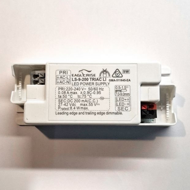 Inbouwtreiber I15486S – 9W, 200mA für Flady Hintergrundbeleuchtung