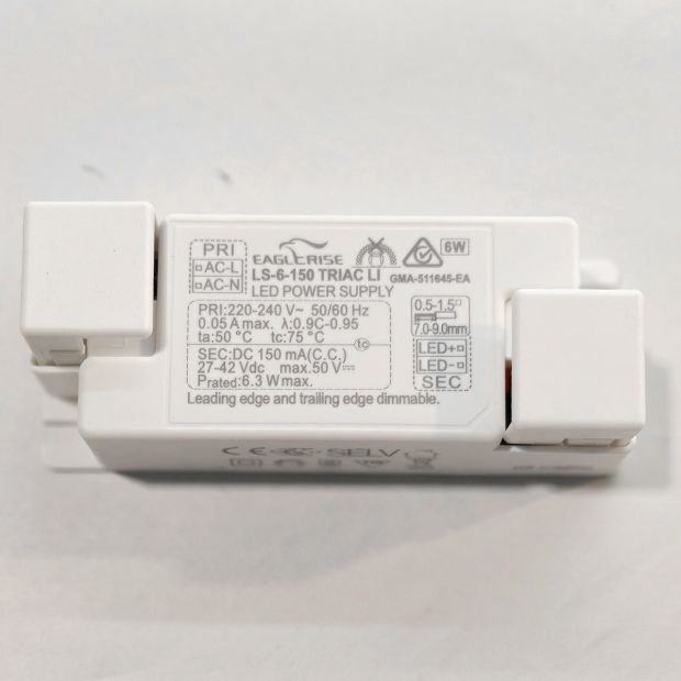 Inbouwdriver I15523S – 6W, 150mA voor Flady backlight