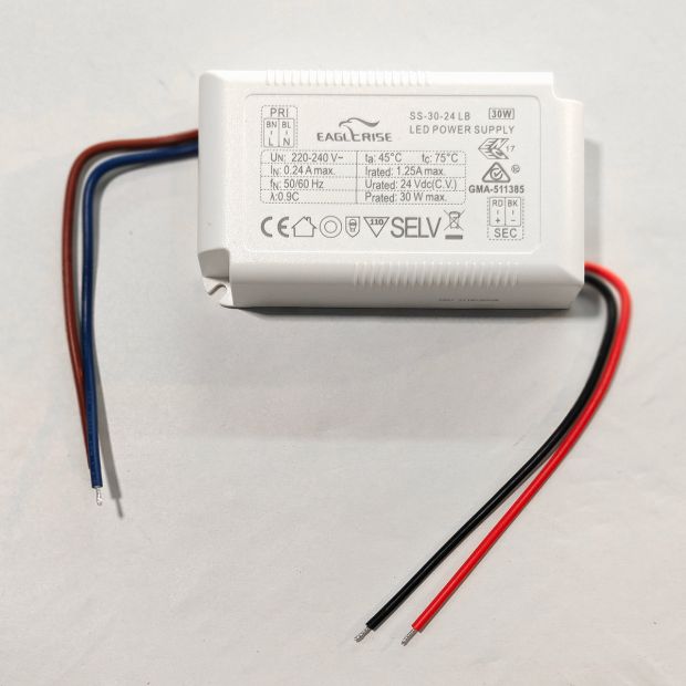 Inbouwdriver I15541S – 30W, 24V voor Zelena, Danske en Bande