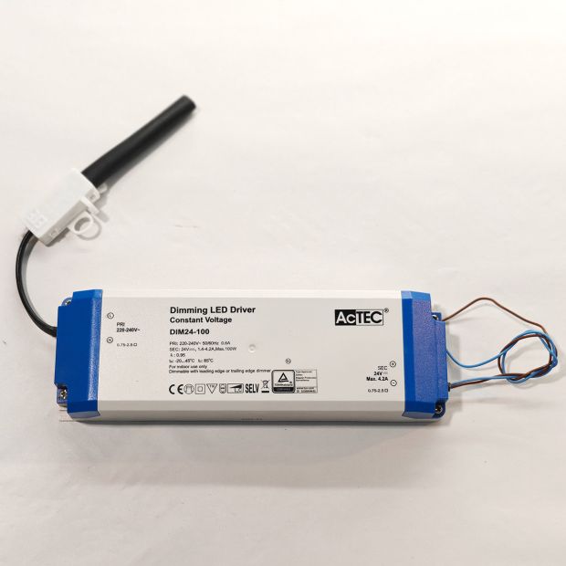 Built-in driver I15551S – 24–100W, 24V for Bloc