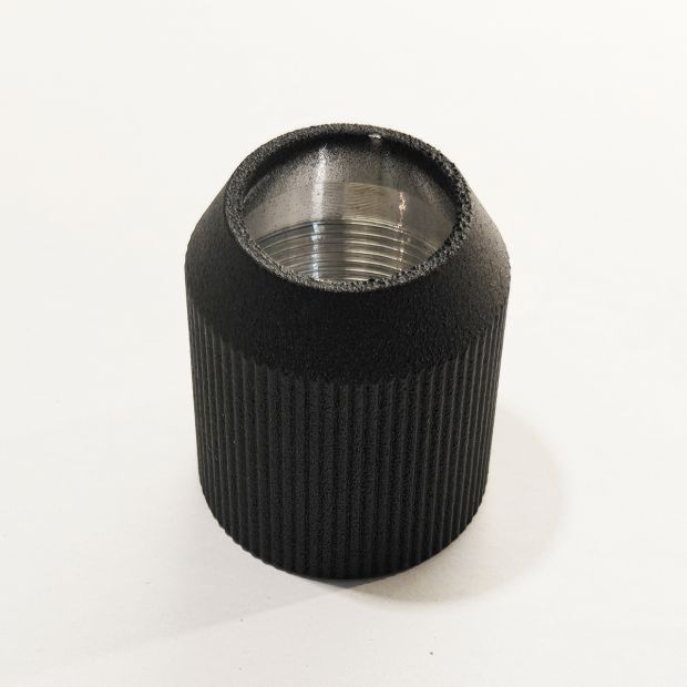 Vastzetknop I15621S zwart voor Sparkled Light en Ringlux
