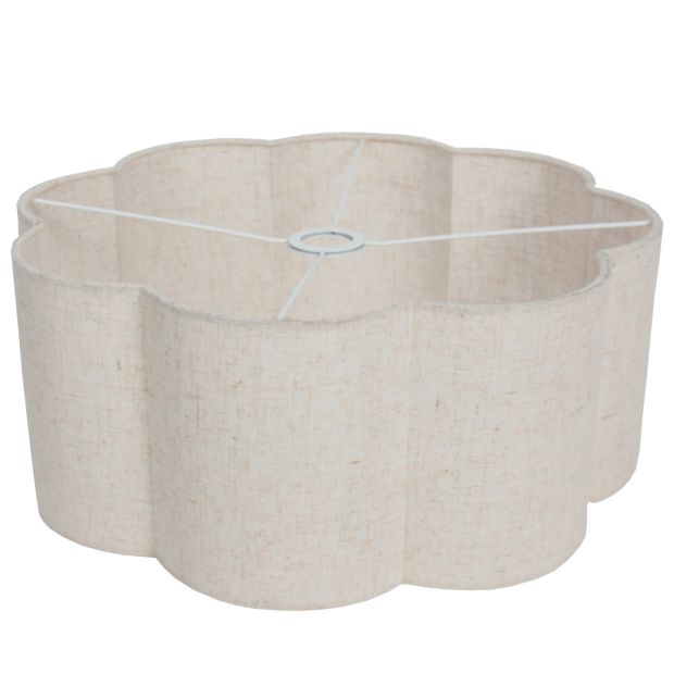 Kap 50*50*20 Rnd Be27 licht creme