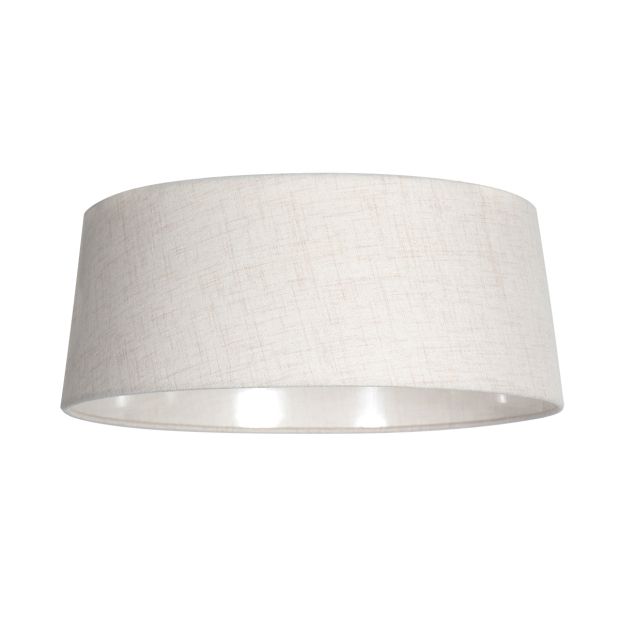 Lampenkap K20101S – Crèmekleurig linnen met witte binnenzijde Ø48 cm