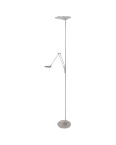 Floor lamp Zodiac 2107ST Steel Articulating arm Dimmable