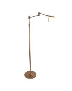 Bronskleurige vloerlamp Turound 3082BR lichtkleur instelbaar en dimbaar