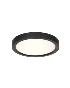 Zwarte Plafondlamp 4131ZW met 3 standen dimfunctie en lichtkleur instelbaarheid Ø20 cm 