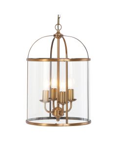 Hanglamp Pimpernel 5972BR Brons Ø25 4 x een E14 fitting