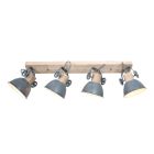 Plafondlamp Gearwood 2729GR Grijs E27