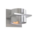 Wandleuchte Muro 3366ST Stahl G9, mit verstellbaren Blenden
