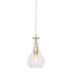 Hanglamp Grazio Glass 3493ME Messing met E14 fitting