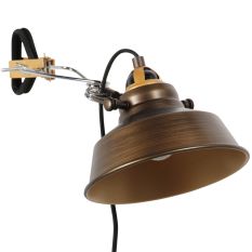 Wandleuchte-Klemme Nove 1320BR mit Schirm 18cm