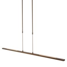 Hanglamp Zelena 1482BR bronzen LED lamp met instelbaar licht