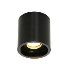 Opbouwspot Pélite Spot 1731ZW zwarte spot Ø8,5 cm