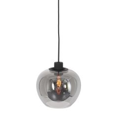 Hanglamp Lotus 1897ZW Black 1-light E27 fitting