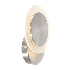 Wandlamp Lido 2564ST stalen LED lamp Ø17 cm draaibaar