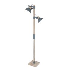 Vloerlamp Gearwood 2666GR Grijs – Stoer en Stijlvol Design