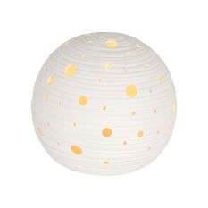 Tafellamp Jazz 3110W Witte maan met lichtgevende gaatjes